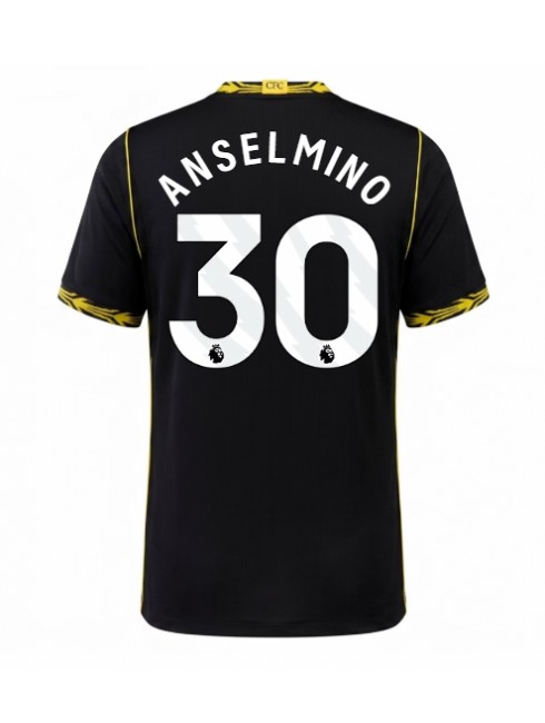 Chelsea Aaron Anselmino #30 Replika Borta Kläder 2026-27 Kortärmad Chelsea Aaron Anselmino #30 Replika Borta Kläder 2026-27 Kortärmad
